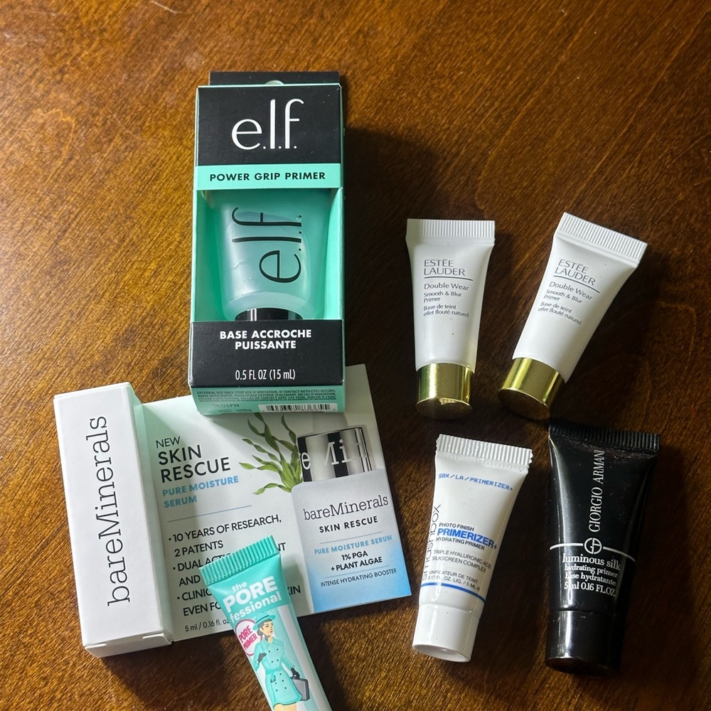 e.l.f. Power Grip Primer + Assorted Skincare Sample - Picture 2 of 5